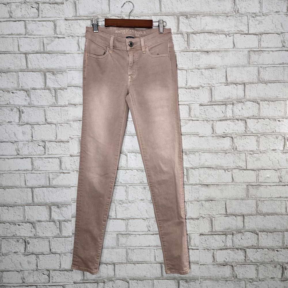 AEO light‎ pink jeggings